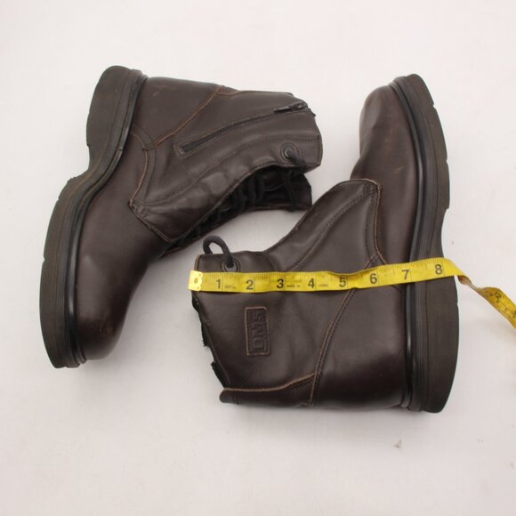 Vintage Doc Dr. Martens Men\'s UK 10 US 11 Brown Leather Combat Boots England main image 5